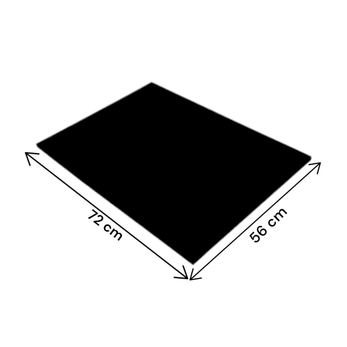 Black Chart Paper | Set of 5 | A1 Size | Pastel Sheet | Poster Sheets | 220 GSM Paper | Unruled Paper | Plain Paper | Art and Craft Material view 2